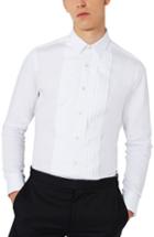 Men's Charlie Casely-hayford X Topman Skinny Fit Evening Shirt - White