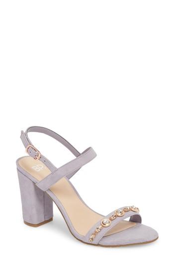 Women's Bp. Lula Block Heel Slingback Sandal M - Purple