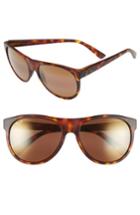 Women's Maui Jim Rising Sun 57mm Polarizedplus2 Sunglasses - Matte Tortoise/ Hcl Bronze
