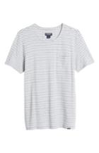 Men's Woolrich John Rich & Bros. Stripe Crewneck T-shirt, Size - White