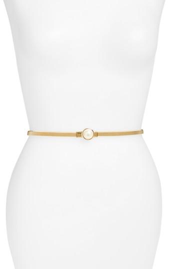 Women's Elise M. Este Stretch Coil Belt, Size - Silver