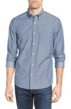 Men's Nordstrom Men's Shop Slim Fit Non-iron Print Sport Shirt