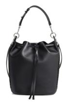 Allsaints Ray Lea Leather Bucket Bag -