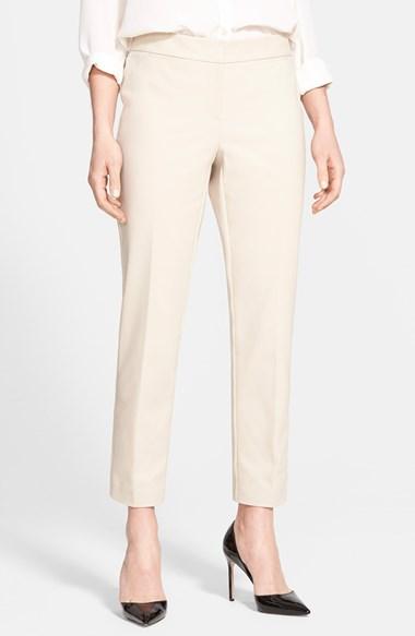 Women's Nordstrom Collection 'veloria' Slim Ankle Pants