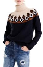 Women's J.crew Ambrose Fair Isle Merino Wool Sweater
