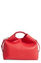 Elleme Raisin Leather Handbag - Red