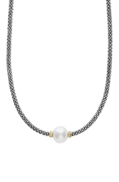Women's Lagos Luna Pearl Collar Necklace