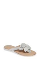 Women's Johnston & Murphy Reanne Flip Flop M - Metallic
