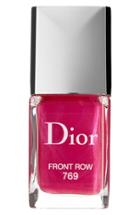 Dior Vernis Gel Shine & Long Wear Nail Lacquer - 769 Front Row