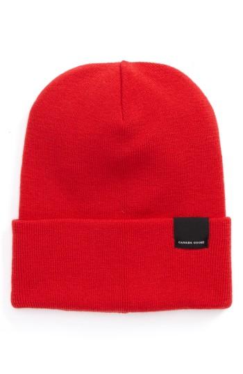 Men's Canada Goose Ranger Beanie - Red