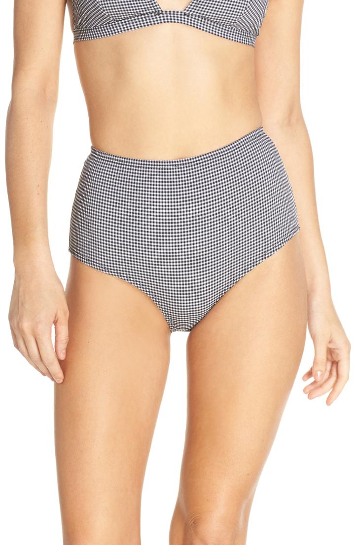 Women's J.crew High Waist Bikini Bottoms