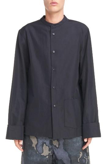 Men's Acne Studios Maple Oversize Mandarin Collar Shirt