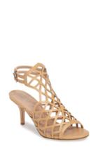 Women's Charles By Charles David Nadya Laser Cut Cage Sandal M - Beige