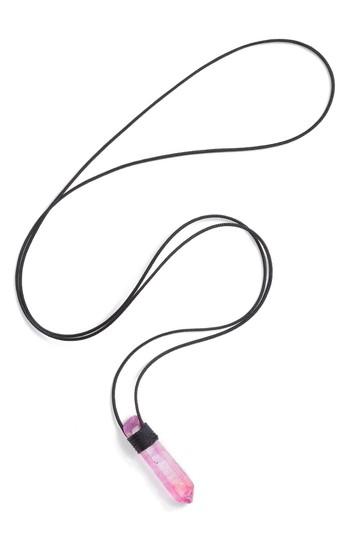 Women's Tina Lilienthal Fuchsia Quartz Pendant Necklace
