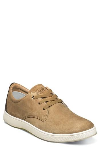 Men's Florsheim Edge 3 Eye Sneaker .5 M - Brown