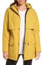 Women's Barbour Stratus Hooded Waterproof Jacket Us / 18 Uk - Yellow