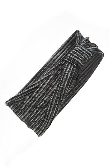 Tasha Stripe Knot Head Wrap, Size - White