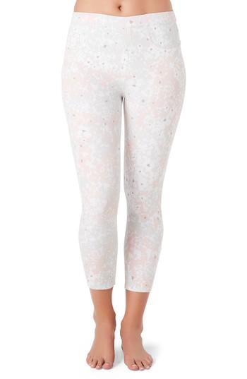 Women's Spanx Crop Jean-ish Leggings - Pink