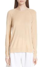 Women's St. John Collection Raglan Sleeve Cashmere Sweater - Beige