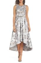 Women's Eliza J High/low Gown - Grey