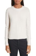 Women's Vince Crewneck Wool Blend Sweater - Ivory