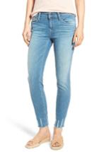 Women's Mavi Jeans Adriana Frayed Skinny Ankle Jeans - Blue