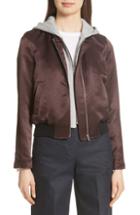 Women's A.l.c. Edison Convertible Bomber Jacket