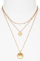 Women's Madewell Coin Layered Necklace