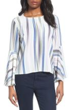 Women's Vince Camuto Colorful Peaks Handkerchief Sleeve Top