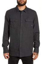 Men's Vans Lawler Flannel Sport Shirt - Black
