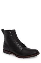 Men's Timberland Kendrick Side Zip Leather Boot .5 M - Black