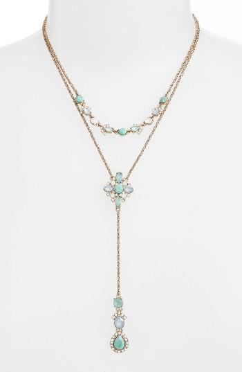 Women's Marchesa Paradise Layered Y-necklace