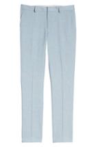 Men's Topman Stretch Skinny Fit Suit Trousers X 30 - Blue