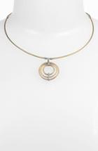 Women's Alor Round Cable Pendant Necklace