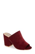 Women's Sbicca Helena Sandal M - Burgundy