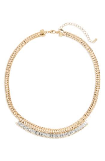 Women's Bp. Crystal & Chain Necklace