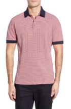 Men's Stone Rose Honeycomb Pique Polo