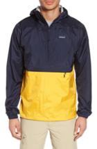 Men's Patagonia Torrentshell Packable Fit Rain Jacket, Size Small - Blue