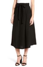 Women's Moon River Belted Linen Skirt