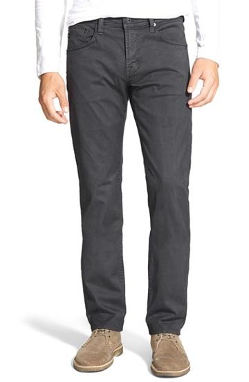 Men's Ag 'matchbox Bes' Slim Fit Pants - Grey