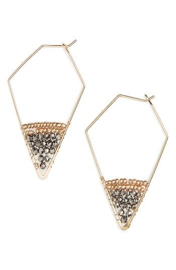 Women's Panacea Boxed Crystal Hoop Earrings
