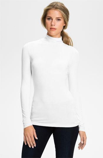 Caslon Stretch Knit Turtleneck (regular &