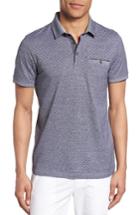 Men's Ted Baker London Utah Extra Trim Fit Oxford Jacquard Polo