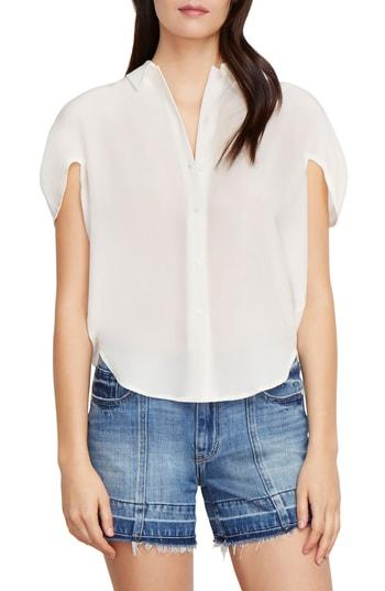 Women's Habitual Lennon Silk Blouse - Ivory
