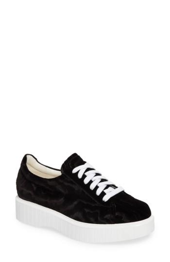 Women's Robert Clergerie Paskettn Flatform Sneaker Us / 36.5eu - Black