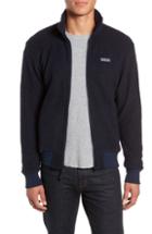 Men's Patagonia Woolyester Fleece Jacket, Size - Blue