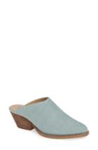 Women's Jane And The Shoe Karissa Mule .5 M - Blue