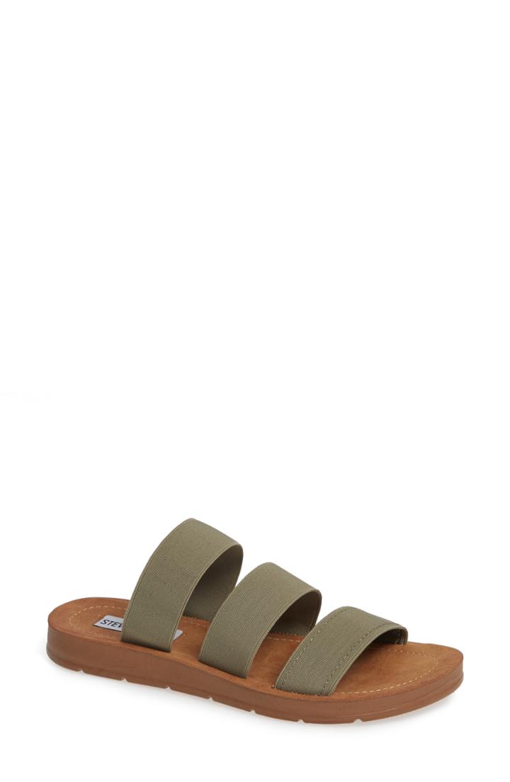 Women's Steve Madden Pascale Slide Sandal M - Green