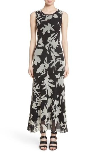 Women's Fuzzi Floral Tulle Maxi Dress