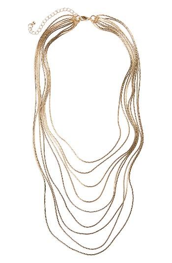 Women's Bp. Layered Snake Chain Necklace